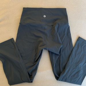 Lululemon wunder under cropped leggings